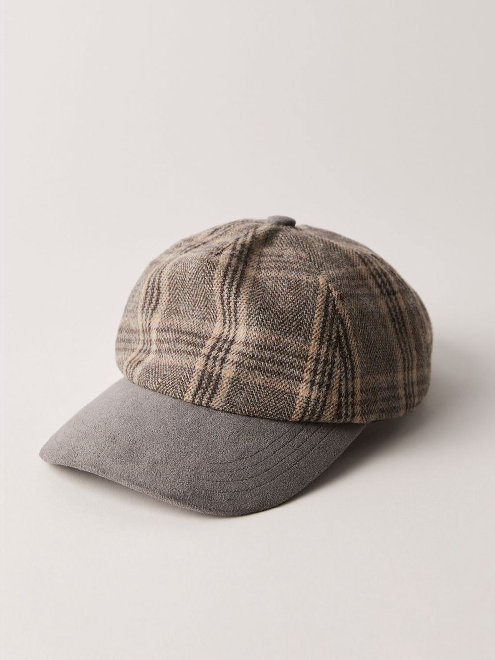 Free People Wyeth Prep Star Plaid Baseball Hat Fall